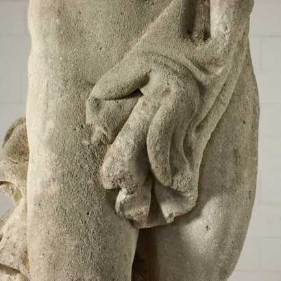 Herkules Skulptur Barock Stein Italien XVIII Jhd