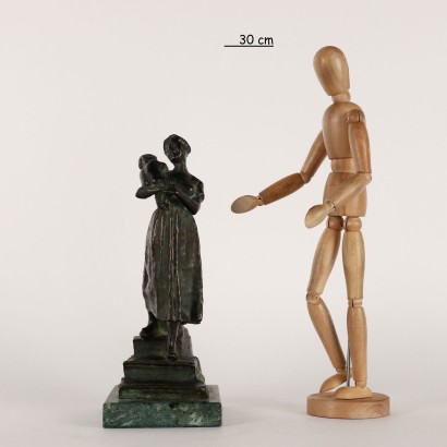 A. Bezzola Skulptur aus Bronze Italien XIX-XX Jhd