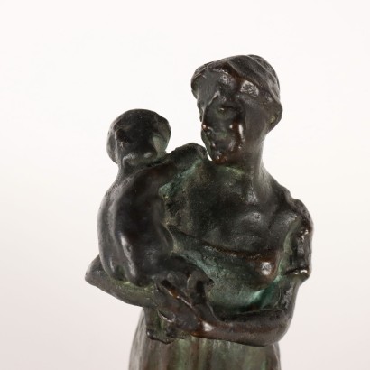 A. Bezzola Skulptur aus Bronze Italien XIX-XX Jhd