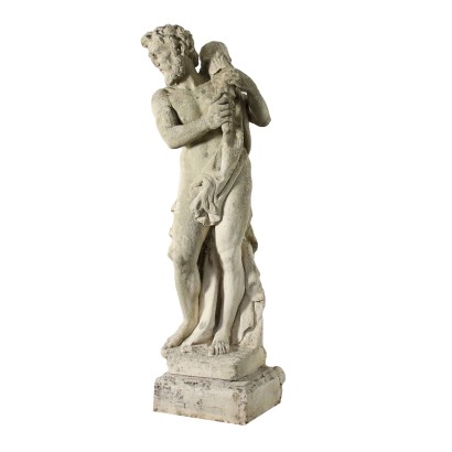 Hercules Baroque Sculpture Stone Italy XVIII Century