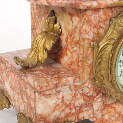 Countertop Clock Marble France XIX-XX Century