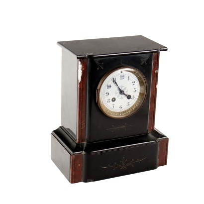 Table Clock Marble France XIX Century
