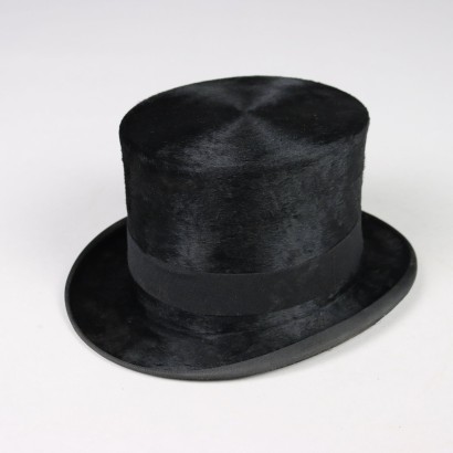 Leonards Top Hat and Hatbox Felt United Kingdom 1910s-1920s