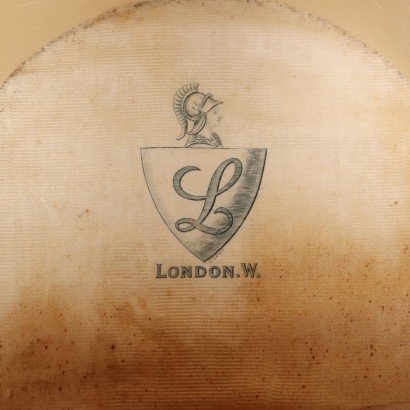 Leonards Vintage sombrero de copa y sombrerera