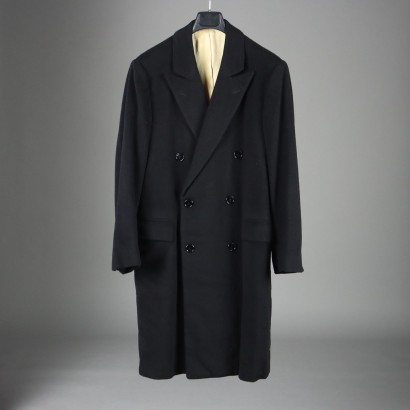Vintage Men\'s Coat Cashmere Size 16 Italy