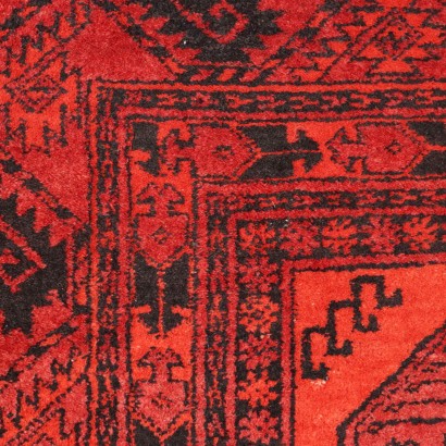 Bukhara Teppich Wolle Feiner Knoten Afghanistan