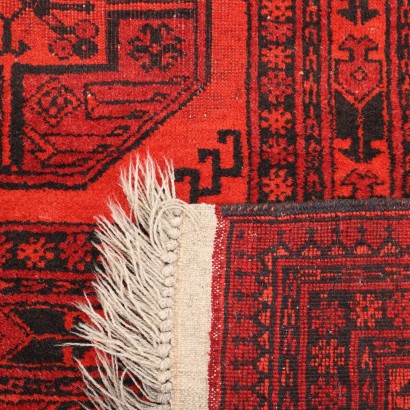 Bukhara Teppich Wolle Feiner Knoten Afghanistan