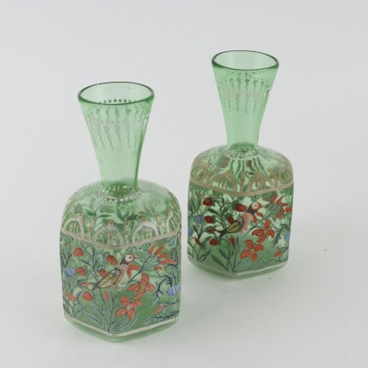 Blown Glass Tableware Middle East XIX Century