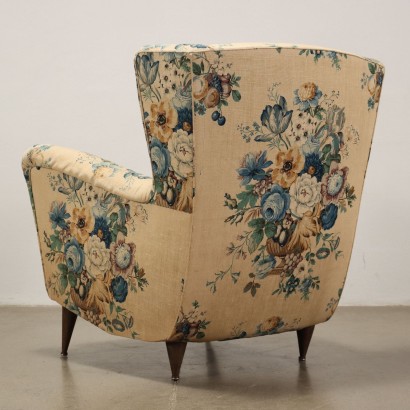 arte moderno, diseño de arte moderno, sillón, sillón de arte moderno, sillón de arte moderno, sillón italiano, sillón vintage, sillón de los años 60, sillón de diseño de los años 60, sillón Bergère de los años 50