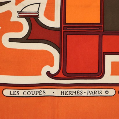Pañuelo Hermès Vintage Les Coupé
