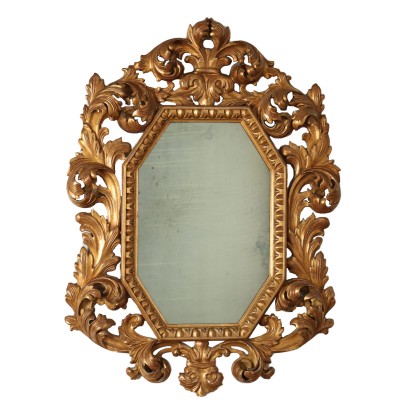 Mirror in Baroque style