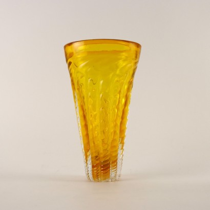 Vase aus Murano Glas Italien der 1960er Jahre