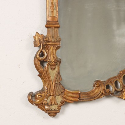 antigüedades, espejo, espejo antigüedades, espejo antiguo, espejo italiano antiguo, espejo antiguo, espejo neoclásico, espejo siglo XIX - antigüedades, marco, marco antiguo, marco antiguo, marco italiano antiguo, marco antiguo, marco neoclásico, marco siglo XIX, Estilo Lacado y espejo dorado