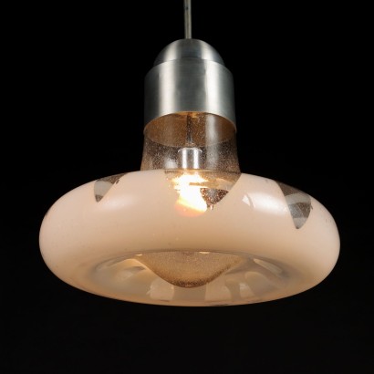 Ceiling Lamp Aluminium Italy 1970s