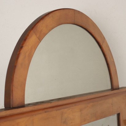 Empire Mirror Maple and Gilded Wood Italy XIX Century